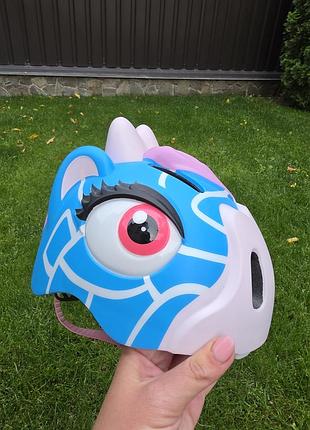 Шолом crazy safety blue new giraffe.49-55см