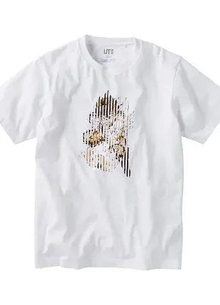 Uniqlo (m) dragon ball anime japanese brand футболка белая оригинал