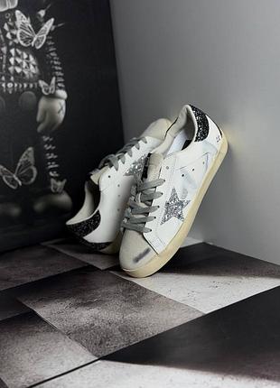 Golden goose superstar silver