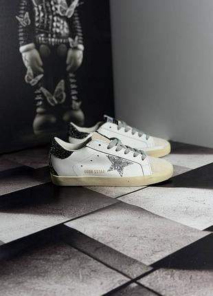 Golden goose superstar silver 3