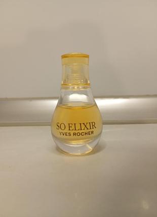 Винтаж женская парфюмированная вода "so elexir" yves rocher миниатюра 5 мл винтажная туалетная вода минатюра