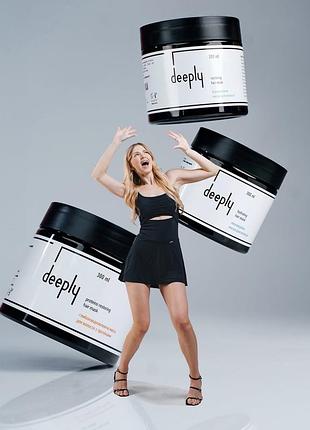Відновлююча маска для волосся deeply restoring hair mask