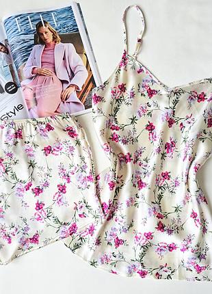 Шовкова піжама intimissimi pretty flowers