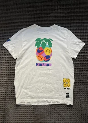 Nike a.i.r. (xl) basketball tee мужская хлопковая футболка белая ориги