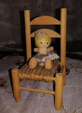 💛💛💛миниатюрный деревянный стульчик hand made англия💛💛💛