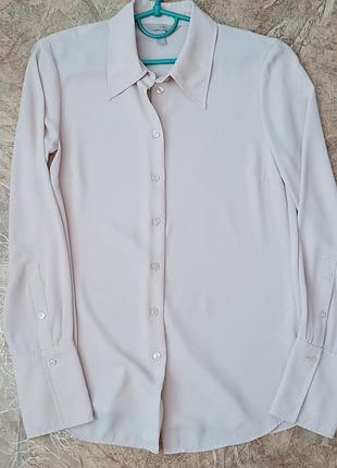 Блуза ніжного пудрового кольору h&m