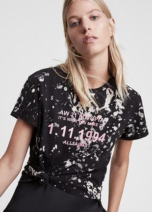 Футболка allsaints р. xxs - подойдет на р. xs/s