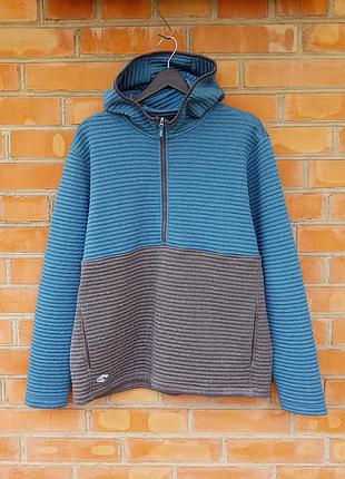 Johnnie-o werner rib colorblock half zip hoodie худи кофта оригинал (l)