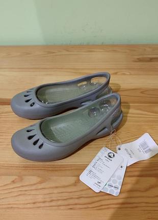 Балетки кроксы crocs kadee slingback