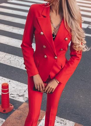 Класичний костюм піджак брюки штани бренду miss diamond brand