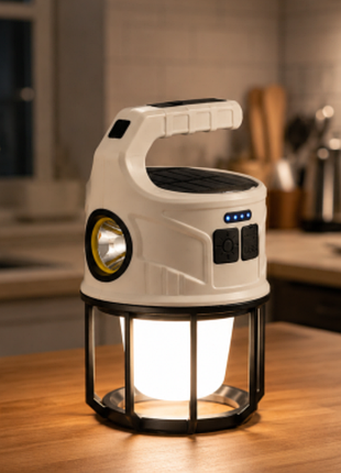 Фонарь ручной ssp-11/sl-008 / светильник outdoor camping на солнечной батарее / лампа фонарь 6 режимов работы