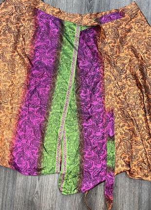 Спідниця натуральний шовк, повітряна, легка