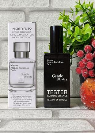 Парфюмированная вода унисекс gentle fluidity silver джентле флюide швейцария