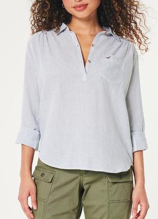 Легенька котонова сорочка hollister