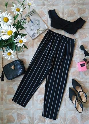 Брюки женские в. полоску, h&amp;m