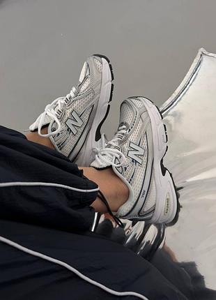 Кроссовки женские new balance 740| white/navy blue