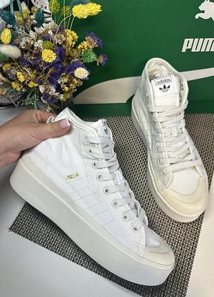 Оригінальні високі кеди adidas
