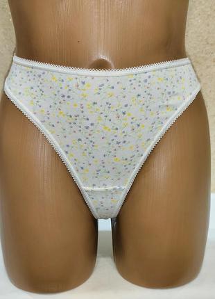 Красиві трусики-стринги котон xl-xxl.