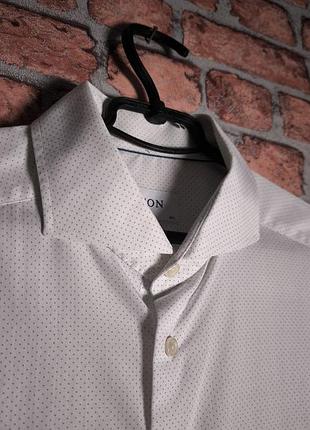 Сорочка в крапочку eton slim fit