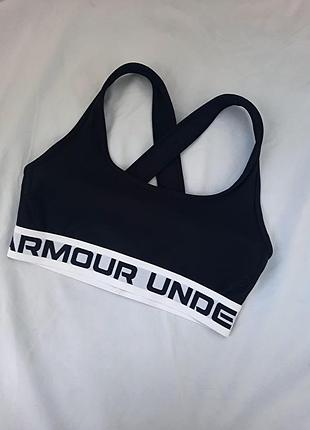 Чорний спортивний топ under armour розмір xs