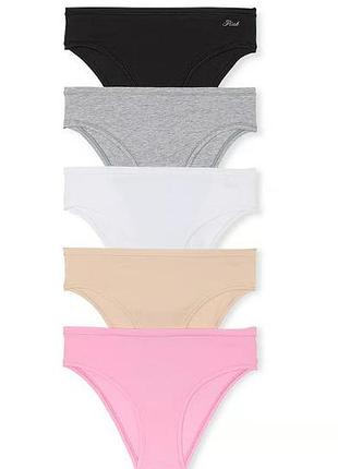 Pink трусики 
5-pack cotton cheeky