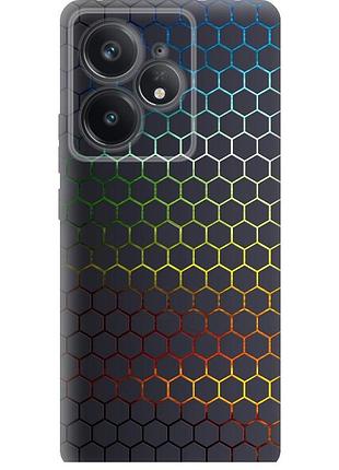 Чохол силіконовий на телефон realme neo7 соти, які переливаються "498u-3946-58250"