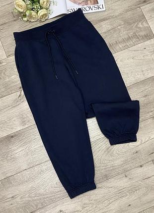 Спортивные штаны-джоггеры на легком флисе marks&spencer, р.xl-xxl