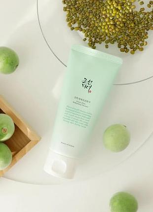 Очисний гель для вмивання з зеленою сливою beauty of joseon green plum refreshing cleanser