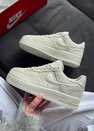 Air force wolf grey suede