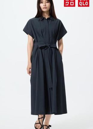 Сукня-сорочка seersucker uniqlo