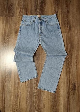 Джинсы levi's 501 original fit (размер w33 l30) оригинал