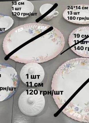 Посуд від luminarc