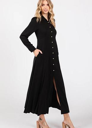 Віскозна сукня-сорочка h&m xs розмір