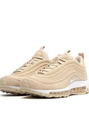Nike air max 97 (38.5) 24-24.5см pe gs женские кроссовки персиковые