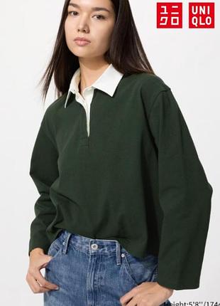Сорочка-поло uniqlo