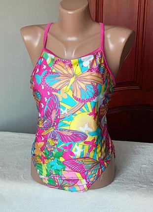 Слитный женский купальник speedo