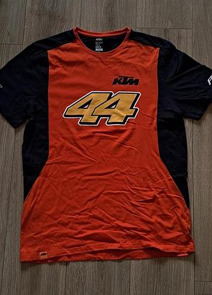 Оригинальная футболка red bull ktm racing team pol espargaro 44 джерси мото