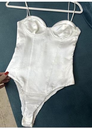 Сатиновий боді zara