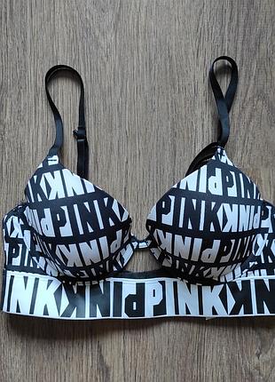 Бюстгальтер pink victoria secret.