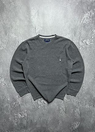 Vintage винтажный лонгслив polo ralph lauren поло ральф лаурен big pony old money олд мани size m размер м