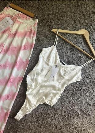 Сатиновий боді zara