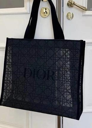 Сумка шопер dior пляжна