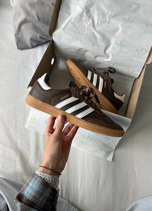 Adidas samba brown