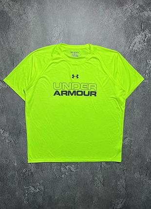 Vintage винтажная футболка under armour андер армор big logo size xl размер хл