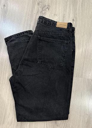 Чорні джинси mom fit it's basic 1981 denim (розмір 40 / l) / джинси з високою посадкою