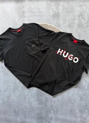 Брендові чоловічі футболки hugo та hugo boss