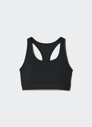 Uniqlo-l-бесшовный спортивный топ
