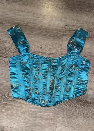 Корсетний топ plt prettylittlething, xs