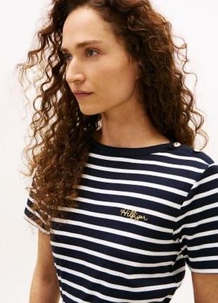Діноча футболка в смужку tommy hilfiger оригінал