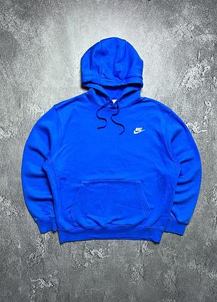 Vintage винтажное худи nike найк big swoosh logo size l размер л